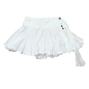 🆕 All Saints Kids White Ruffle Lace Izar Skirt 2